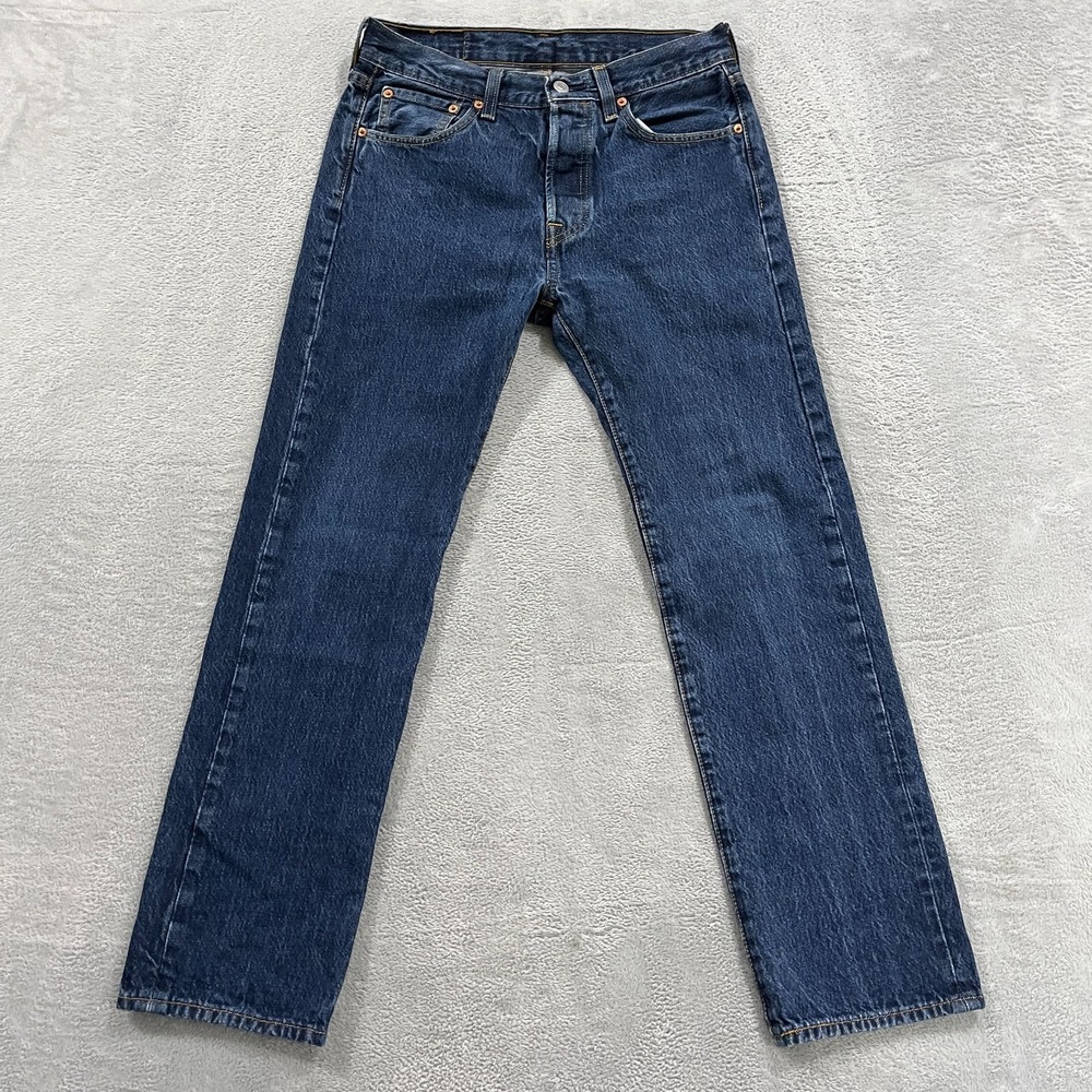 Levis 501XX Jeans Mens Fits 29x30 Straight Leg Button Fly Southwestern Cowboy